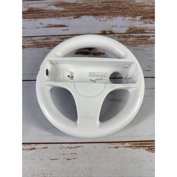 OEM Nintendo Wii Steering Wheel RVL-024 for Mario Kart & Others - Picture 1 of 2